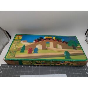 Brio 33135 Wooden Train Set Sweden Complete READ
